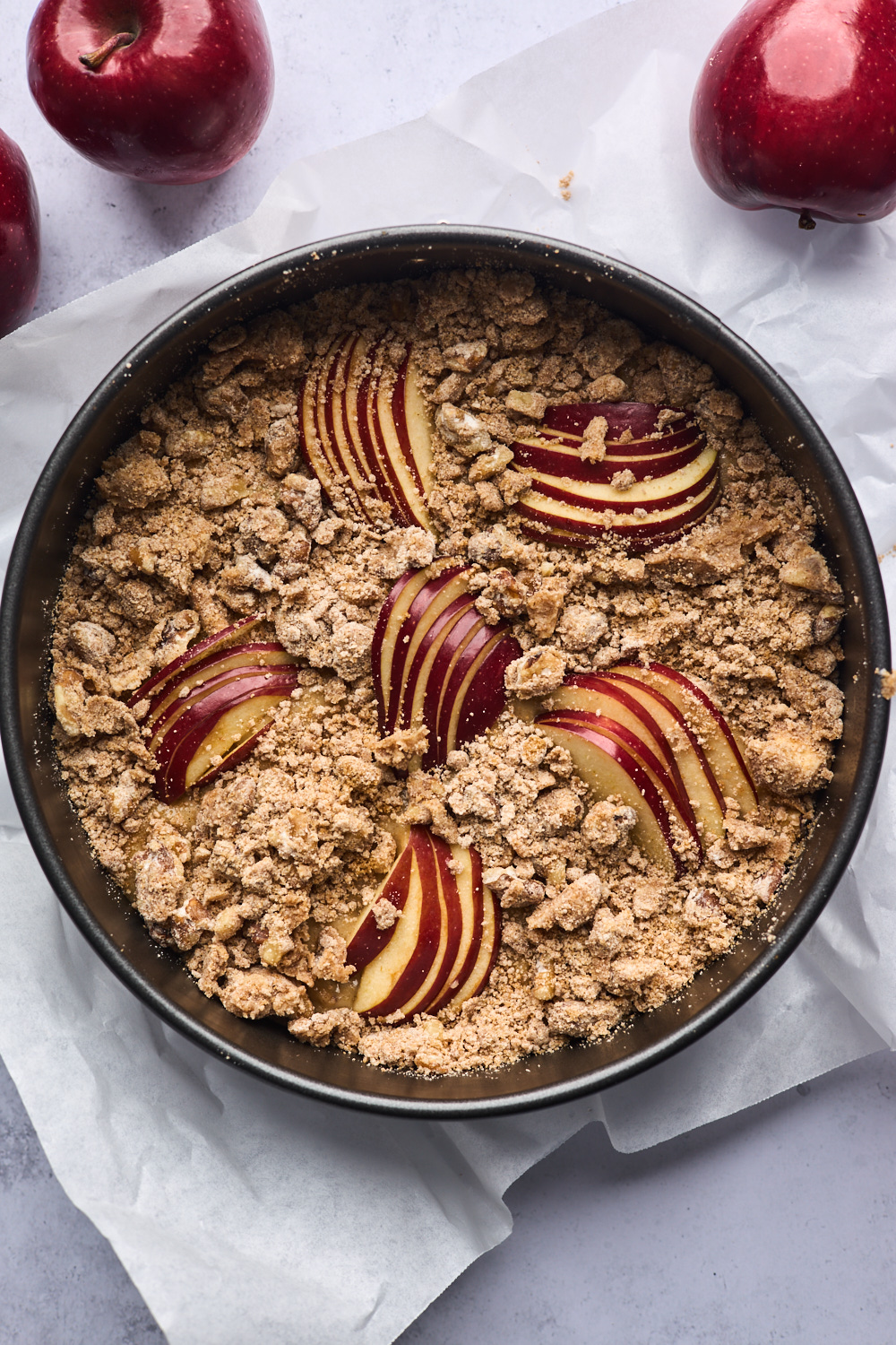 Greek Style Apple Cinnamon Cake