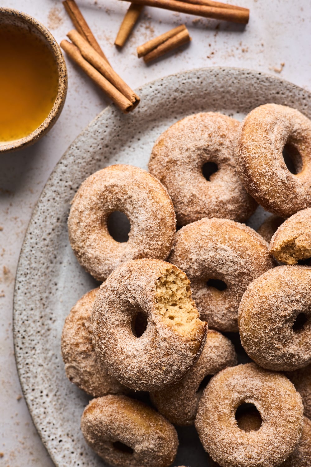 Baked Apple Cider Doughnuts