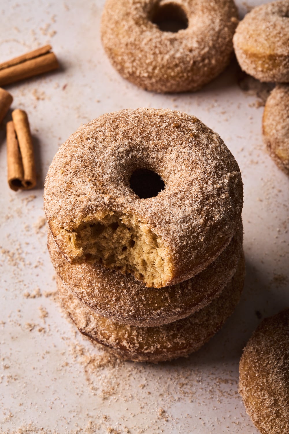 Baked Apple Cider Doughnuts