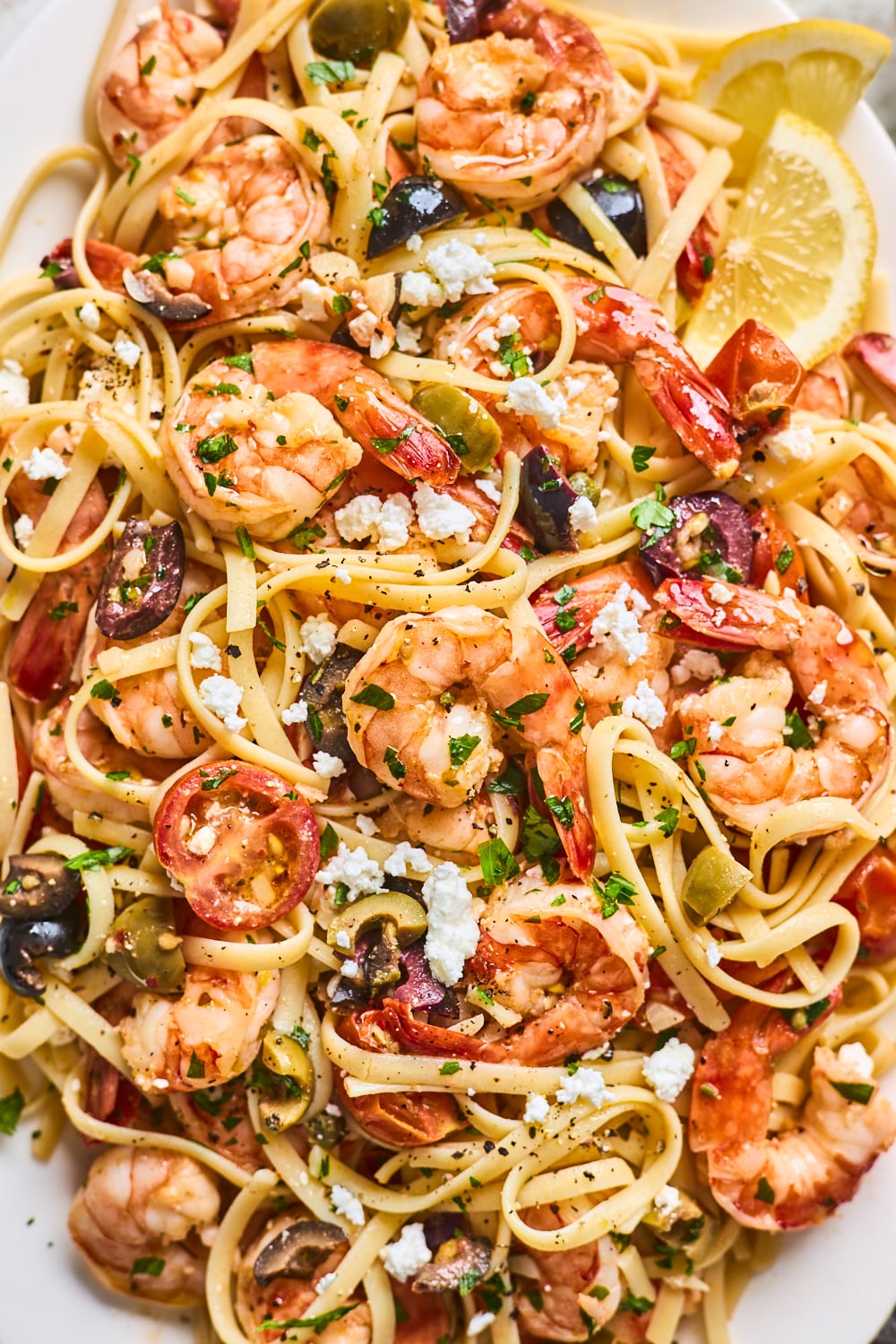 Greek Shrimp Scampi