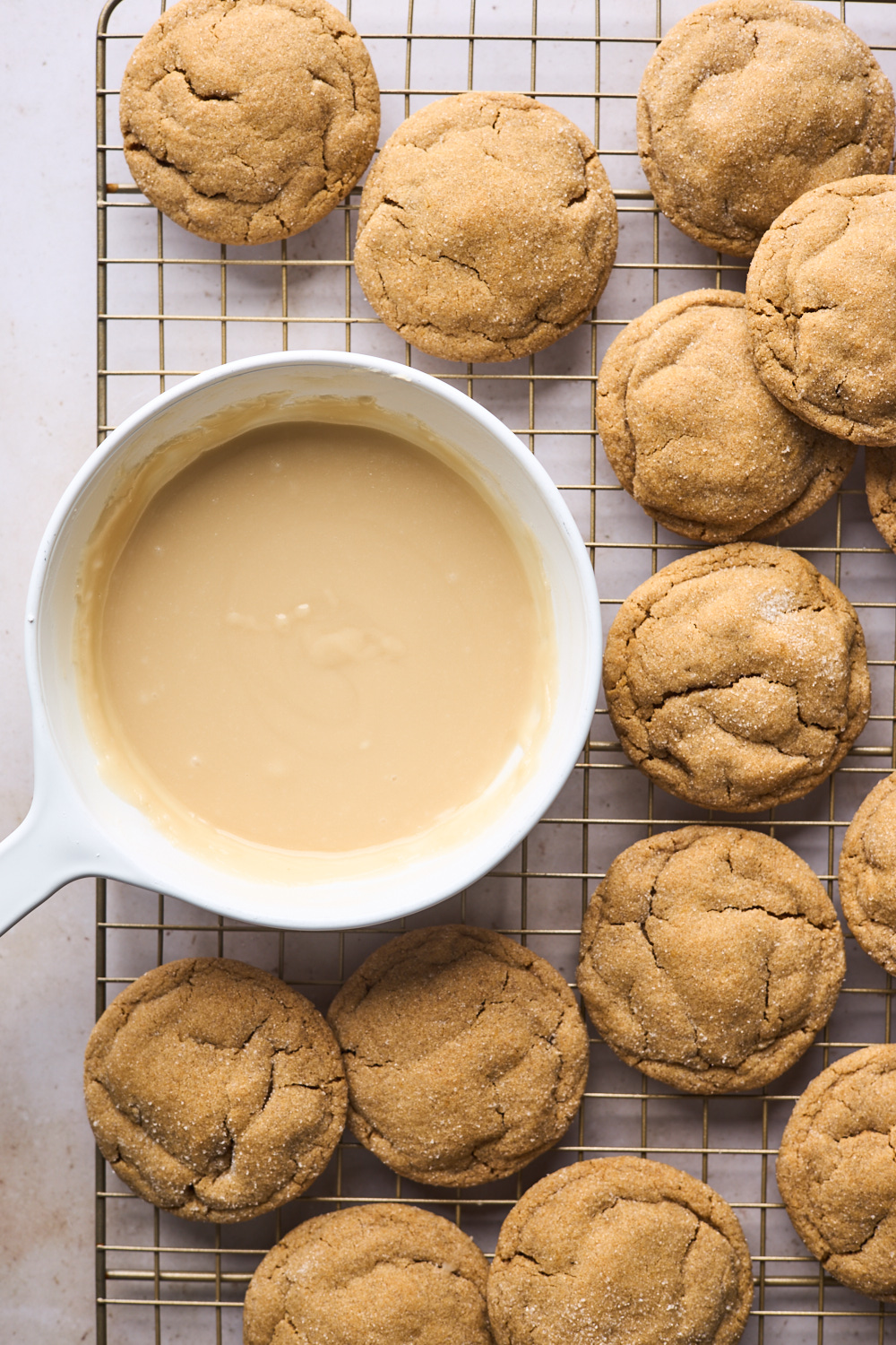 Chewy Pumpkin Molasses Cookies