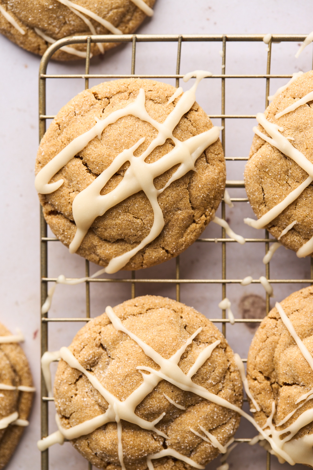 Chewy Pumpkin Molasses Cookies