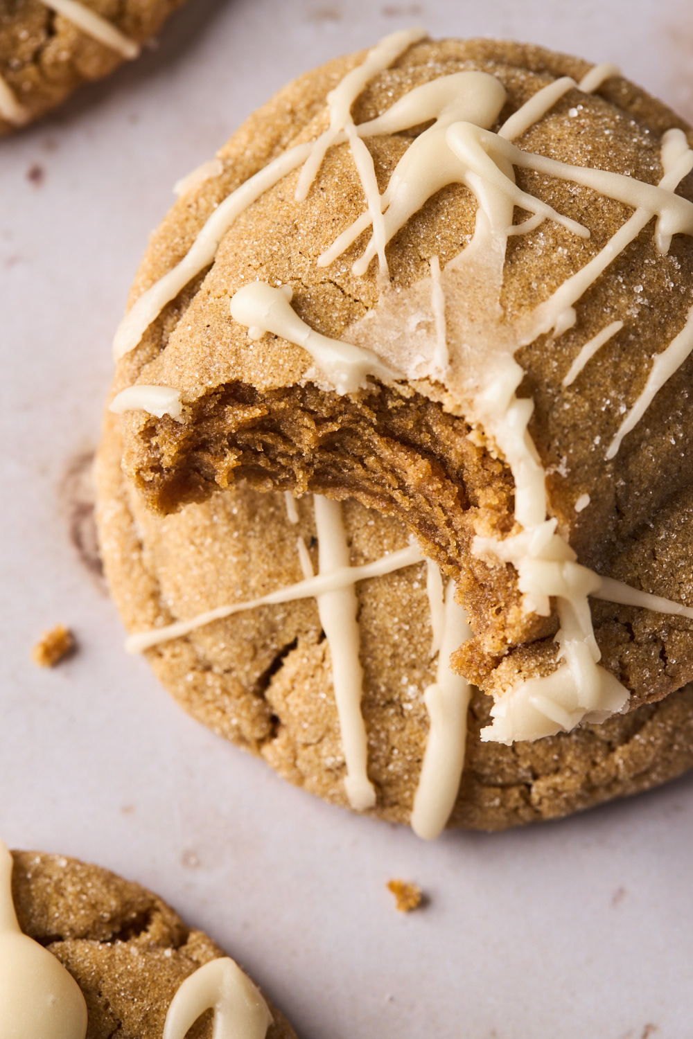 Chewy Pumpkin Molasses Cookies