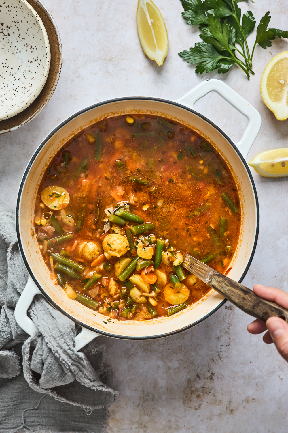 A Simple Way to Make Vegetable Soup