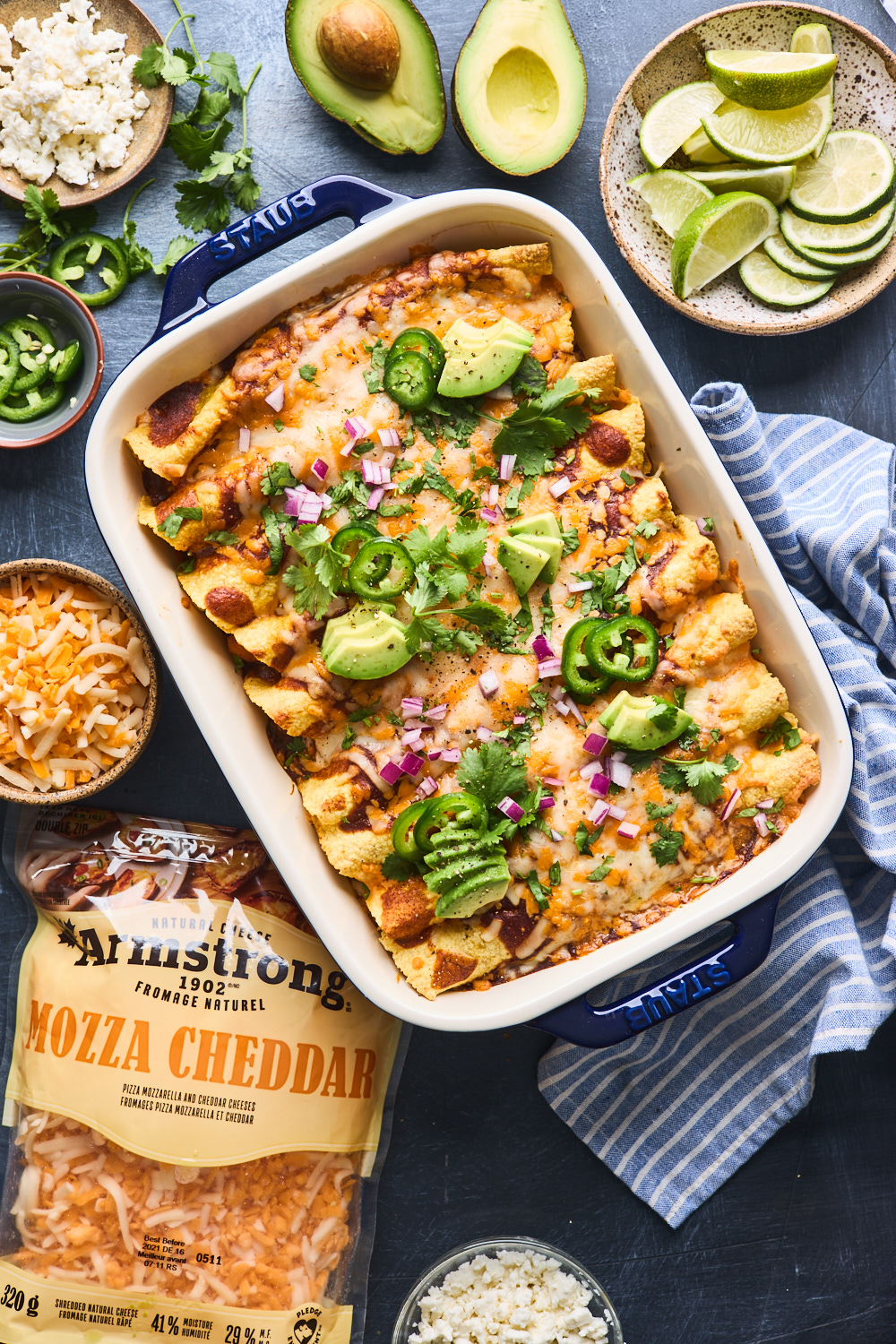 Vegetarian Black Bean Enchiladas