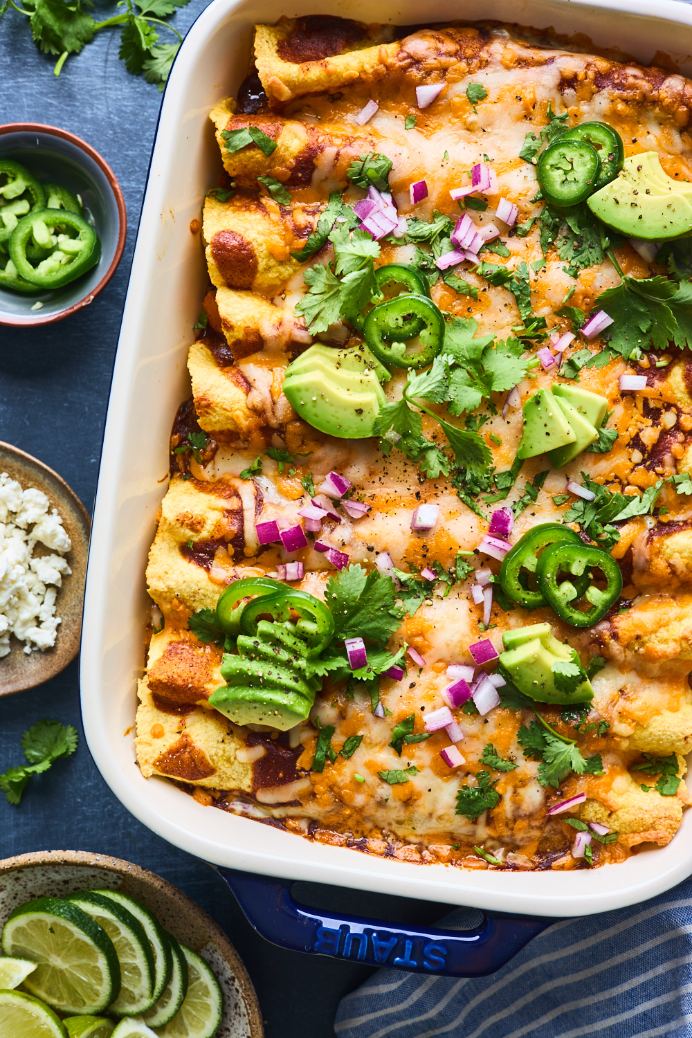 Vegetarian Black Bean Enchiladas