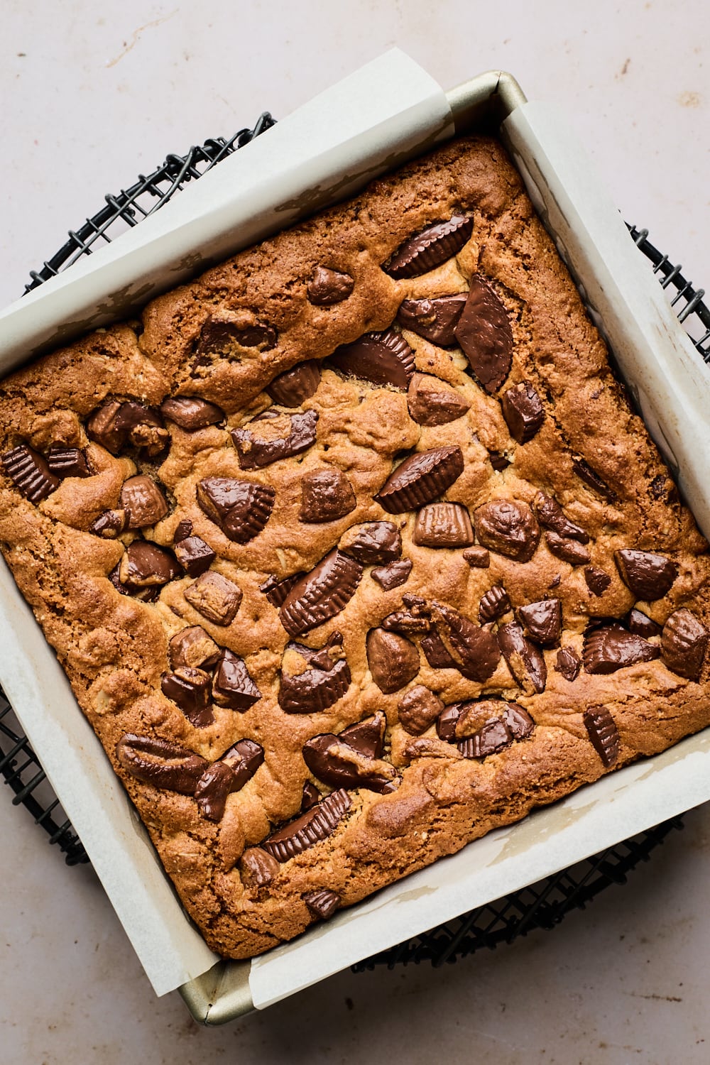 Gluten Free Peanut Butter Blondies