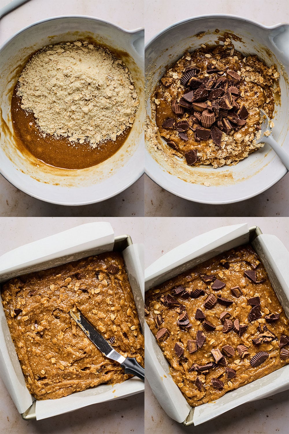 Gluten Free Peanut Butter Blondies