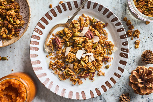 Homemade Pumpkin Granola