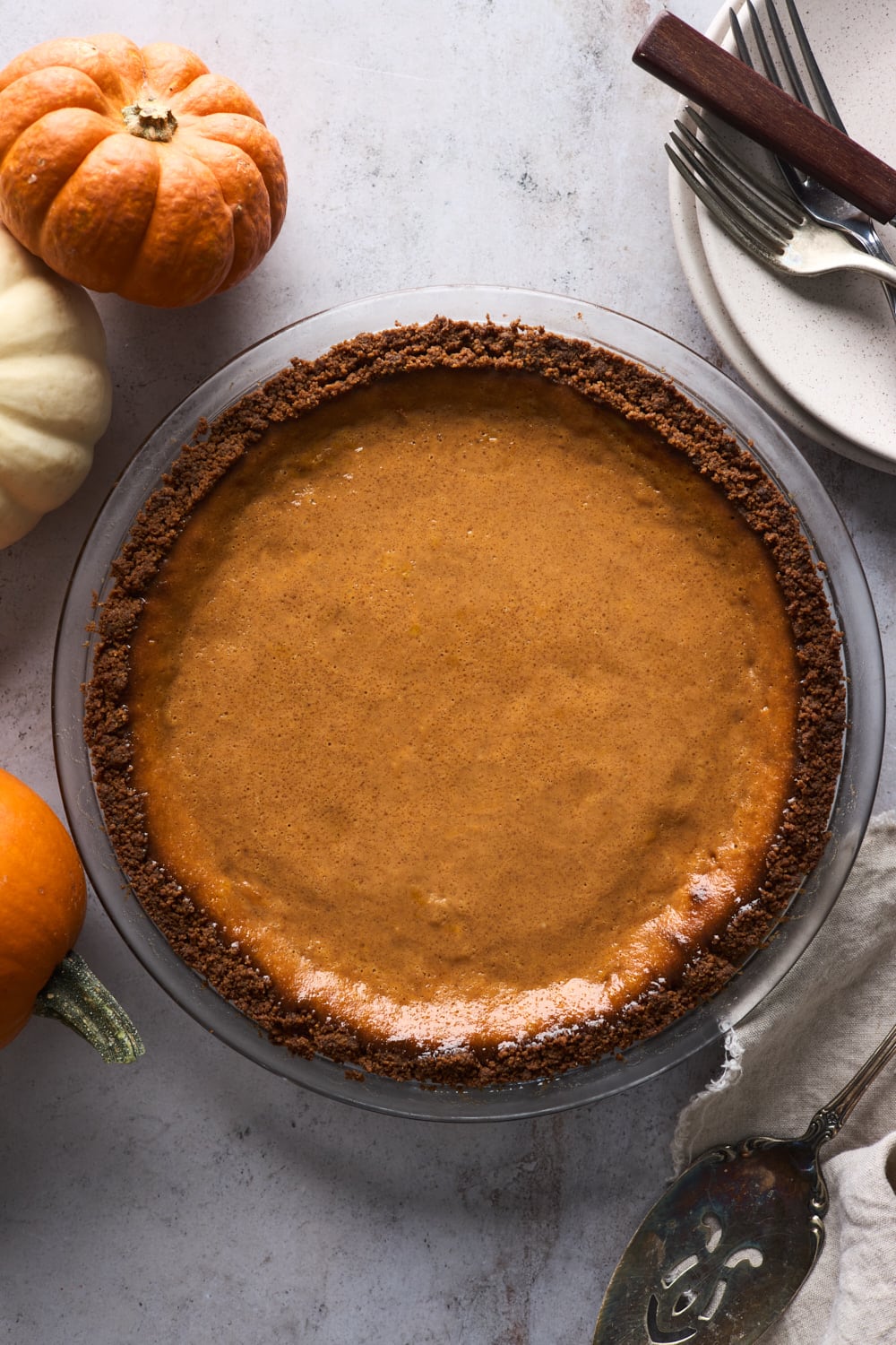 Easy Pumpkin Ginger Snap Tart