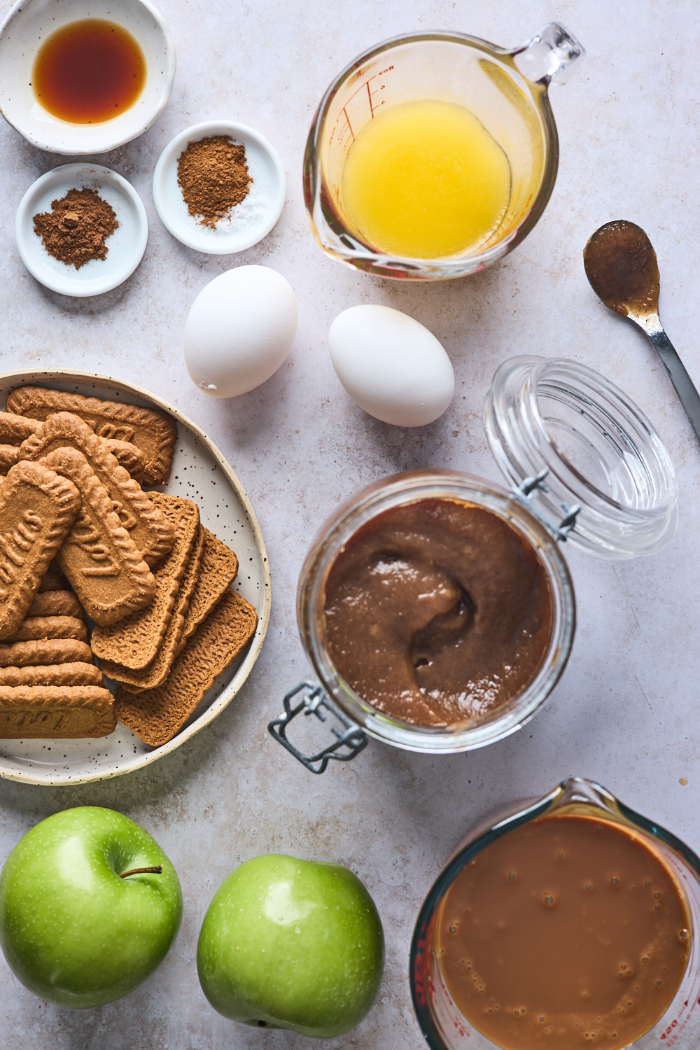 Apple Butter Pie With Biscoff Cookie Crust