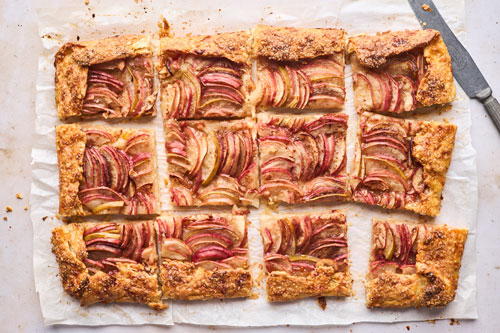 Apple Cheddar Galette