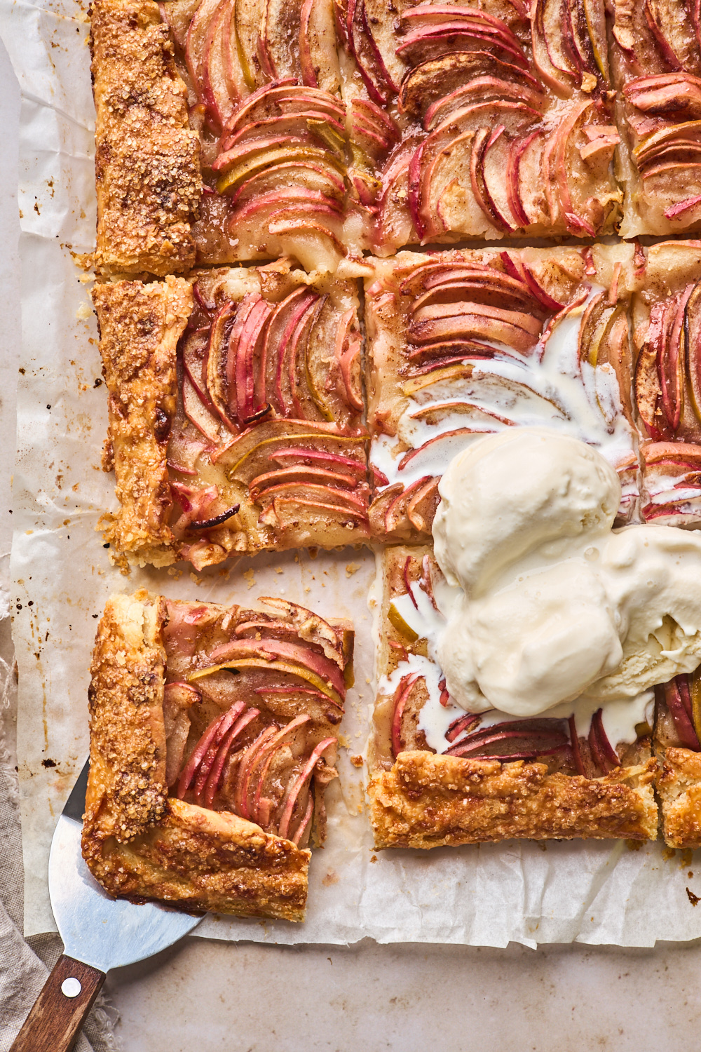 Apple Cheddar Galette