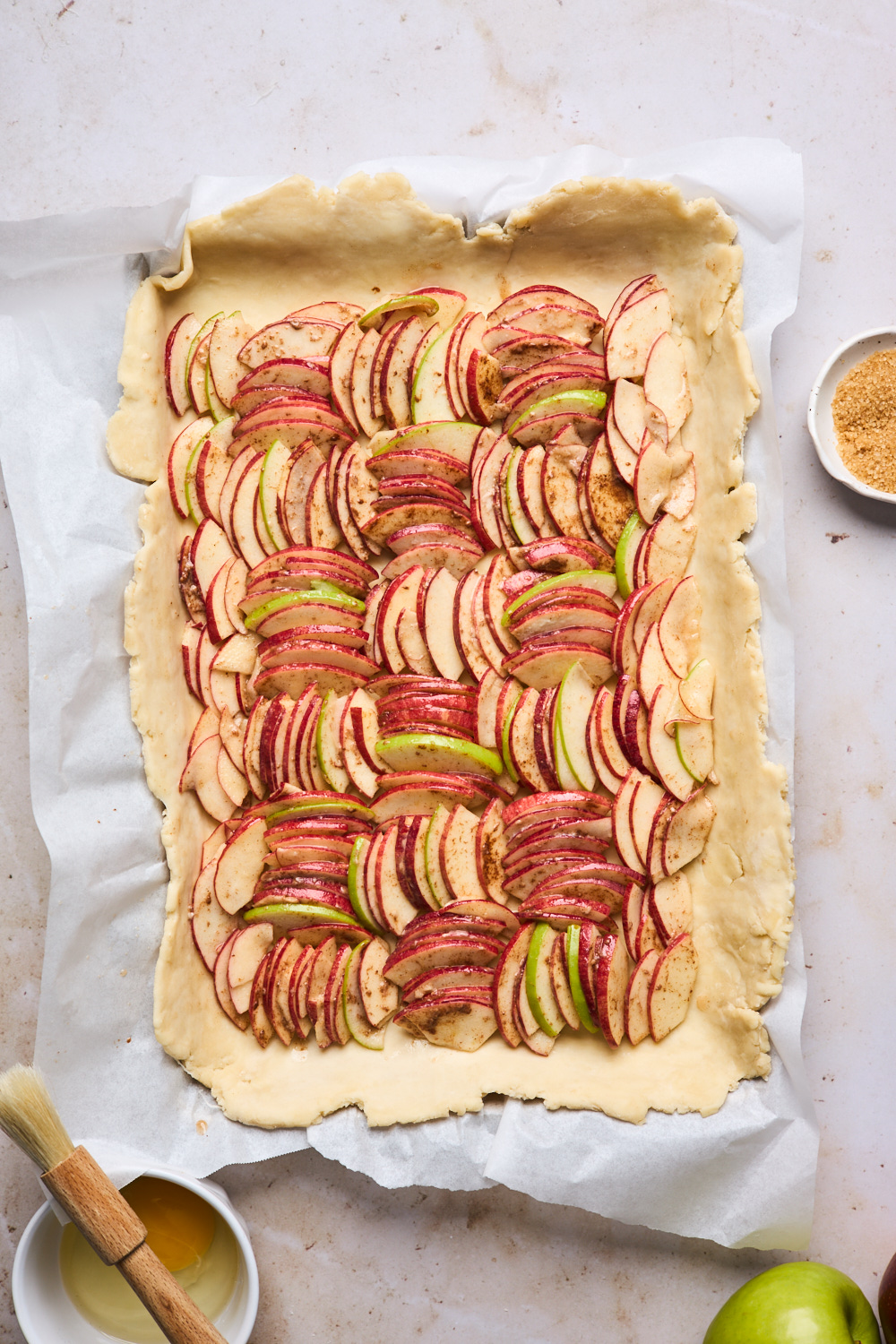 Apple Cheddar Galette