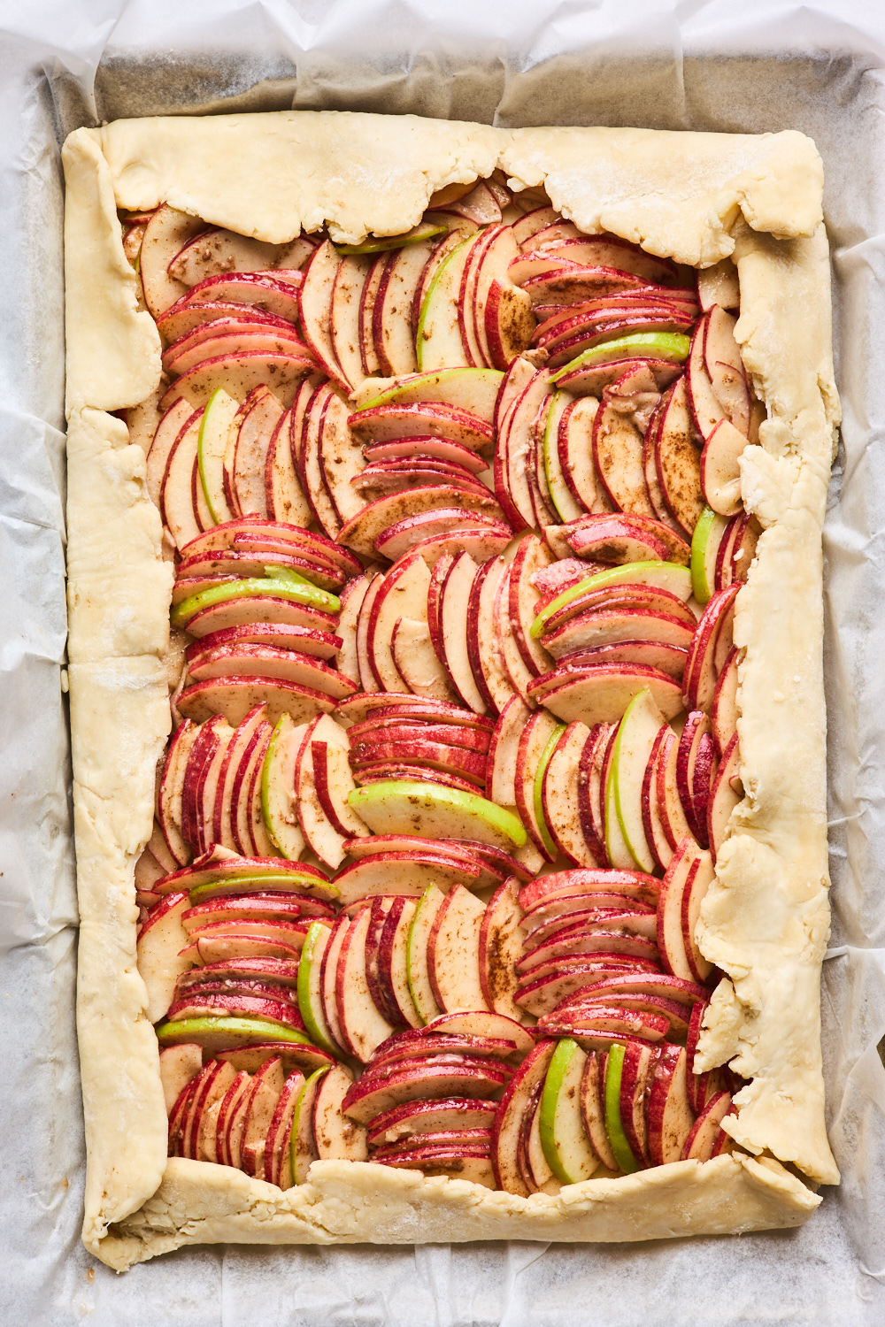 Apple Cheddar Galette