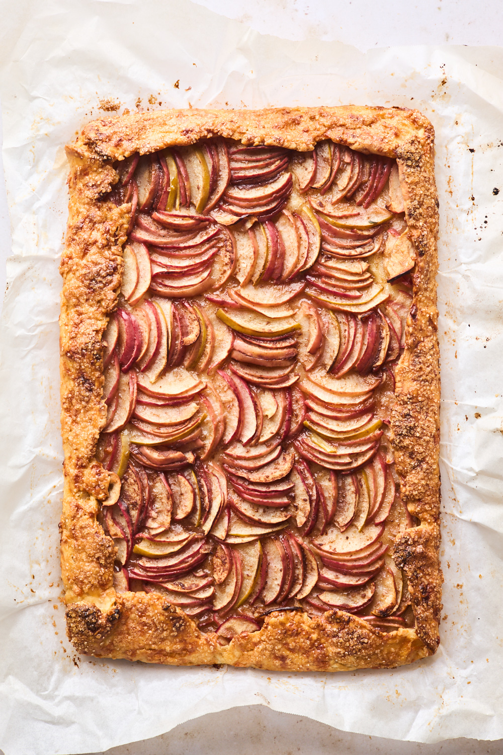 Apple Cheddar Galette