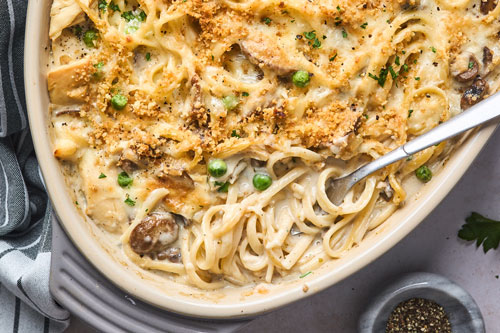 Creamy Chicken Tetrazzini