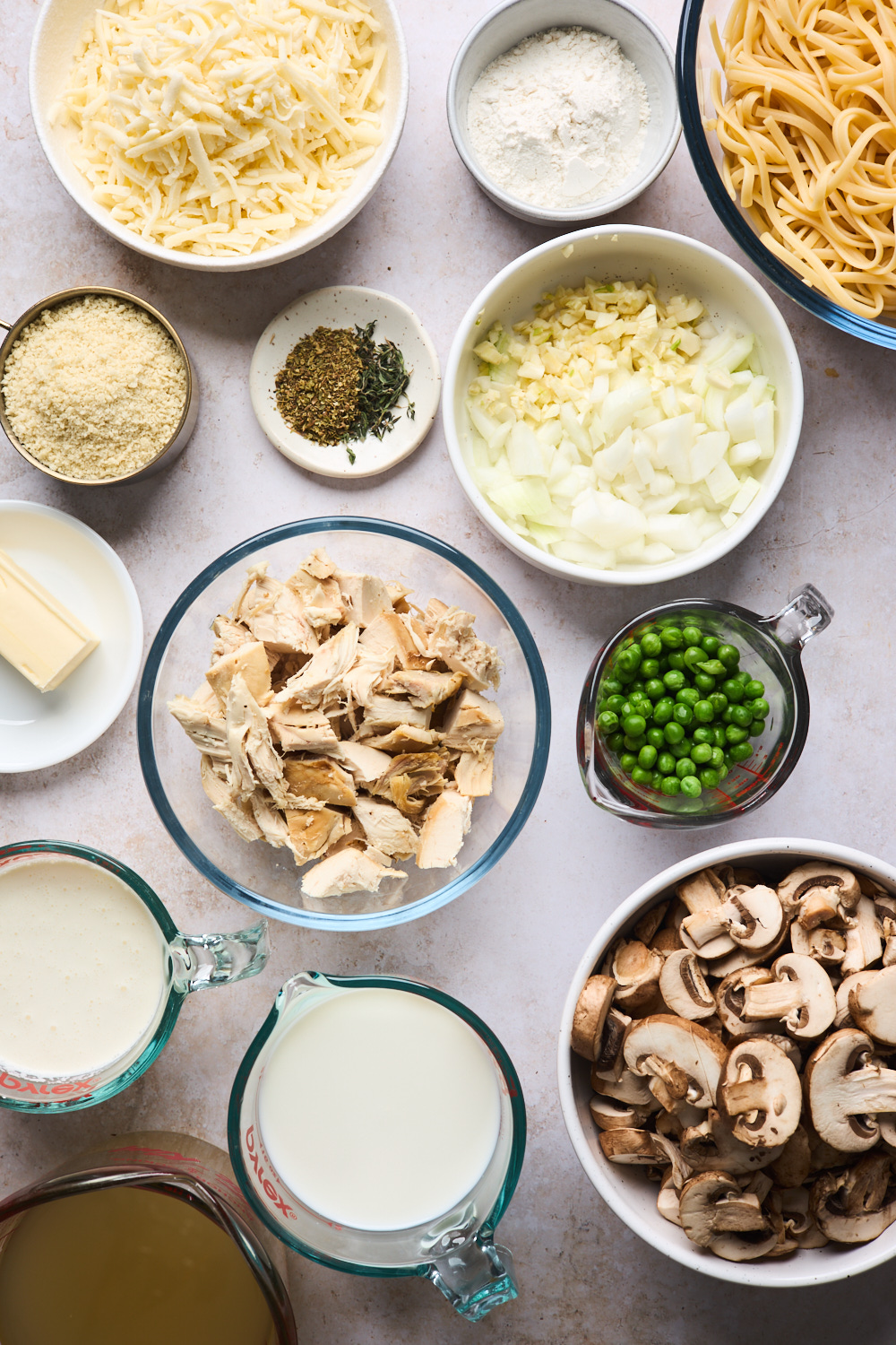 Creamy Chicken Tetrazzini