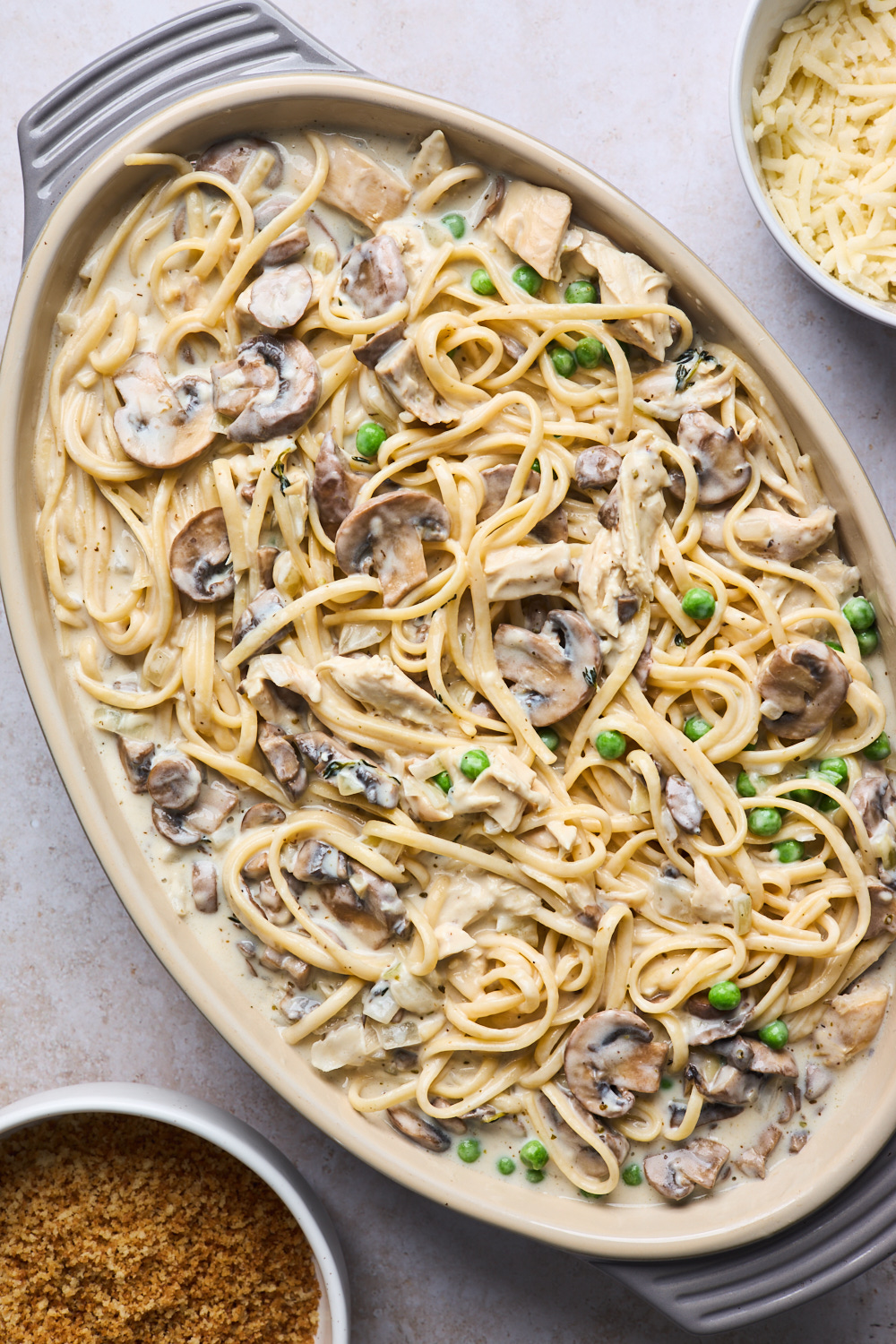 Creamy Chicken Tetrazzini