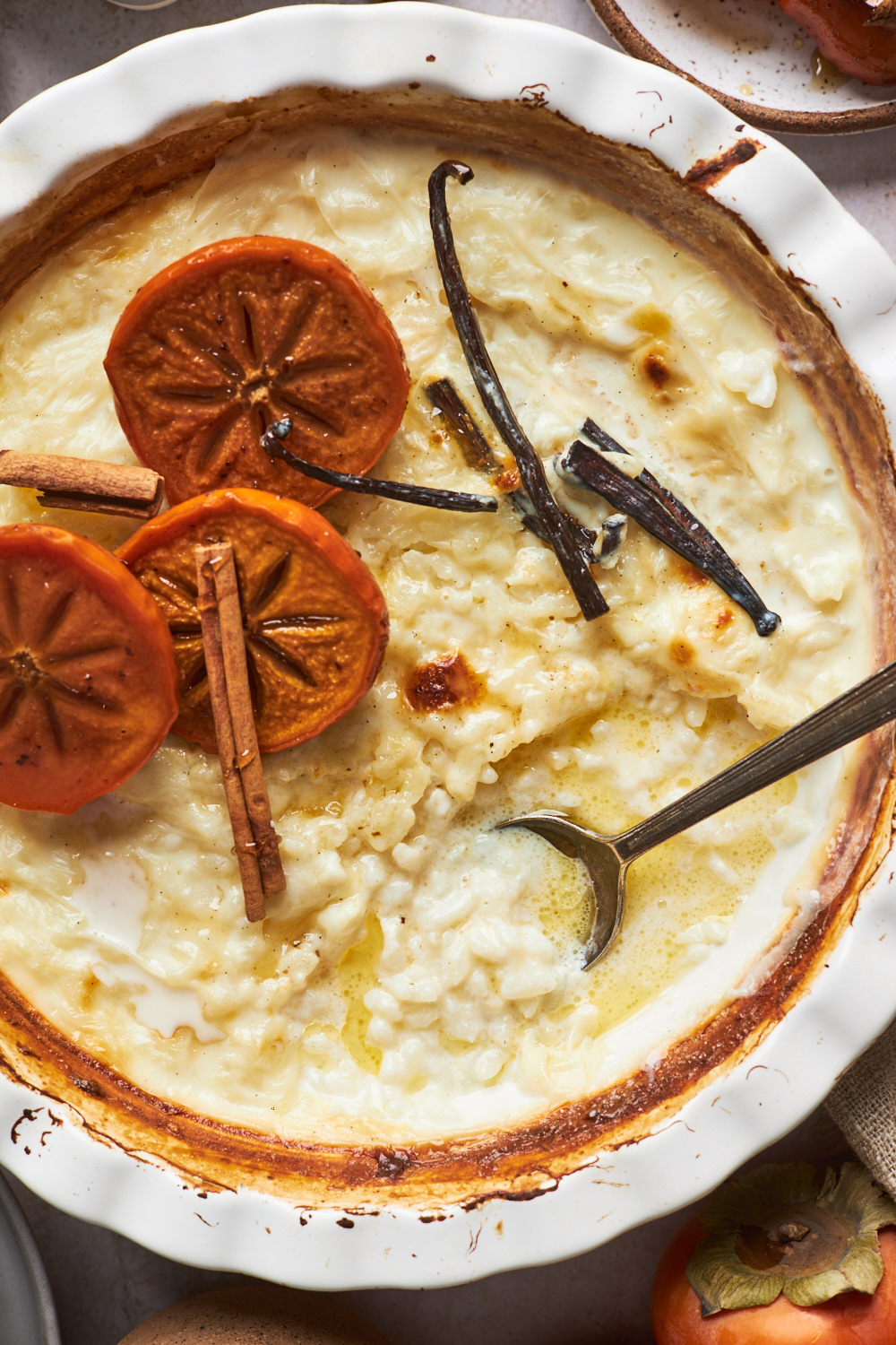 Creamy Baked Rice Pudding