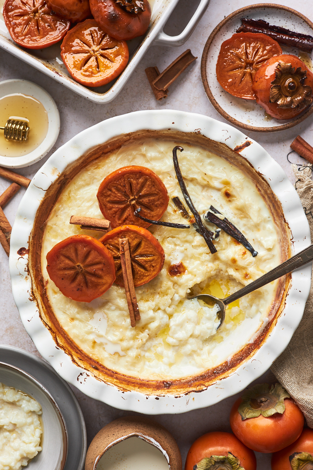 Creamy Baked Rice Pudding