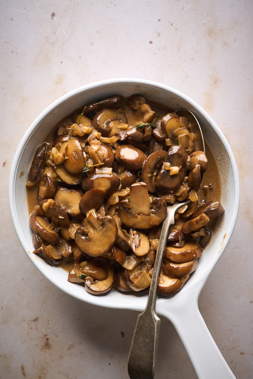 Beef Tenderloin With Creamy Mushroom Sauce