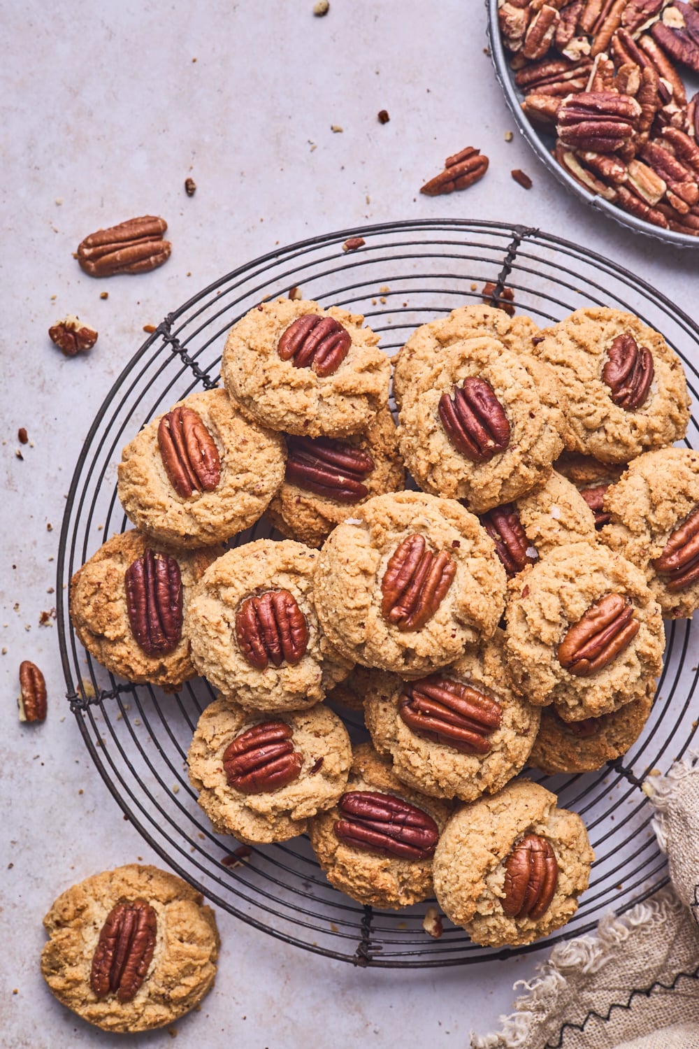 Almond Flour Brown Butter Pecan Sandies