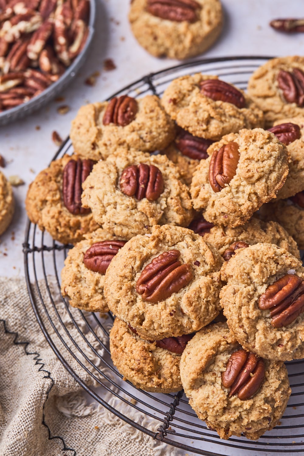 Almond Flour Brown Butter Pecan Sandies