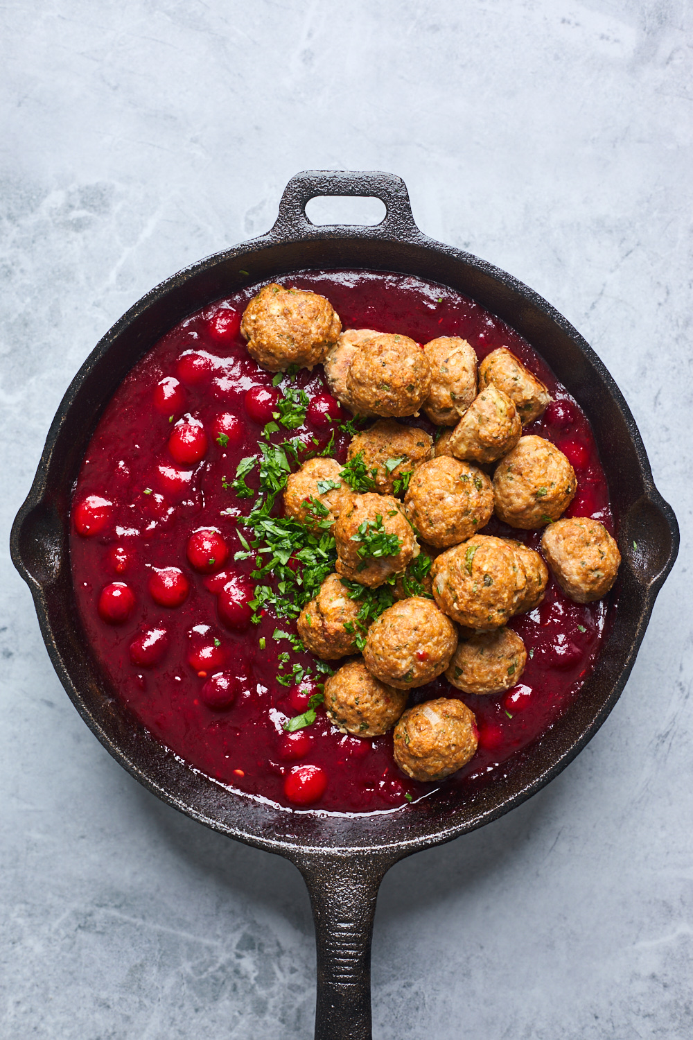 Homemade Cranberry Meatballs