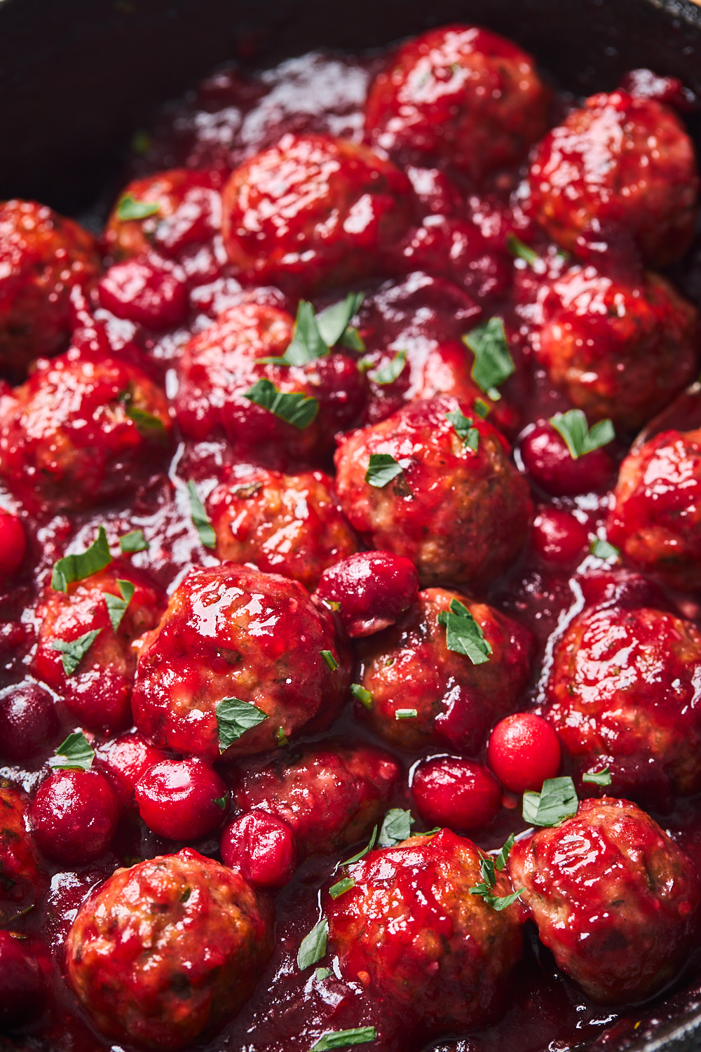 Homemade Cranberry Meatballs