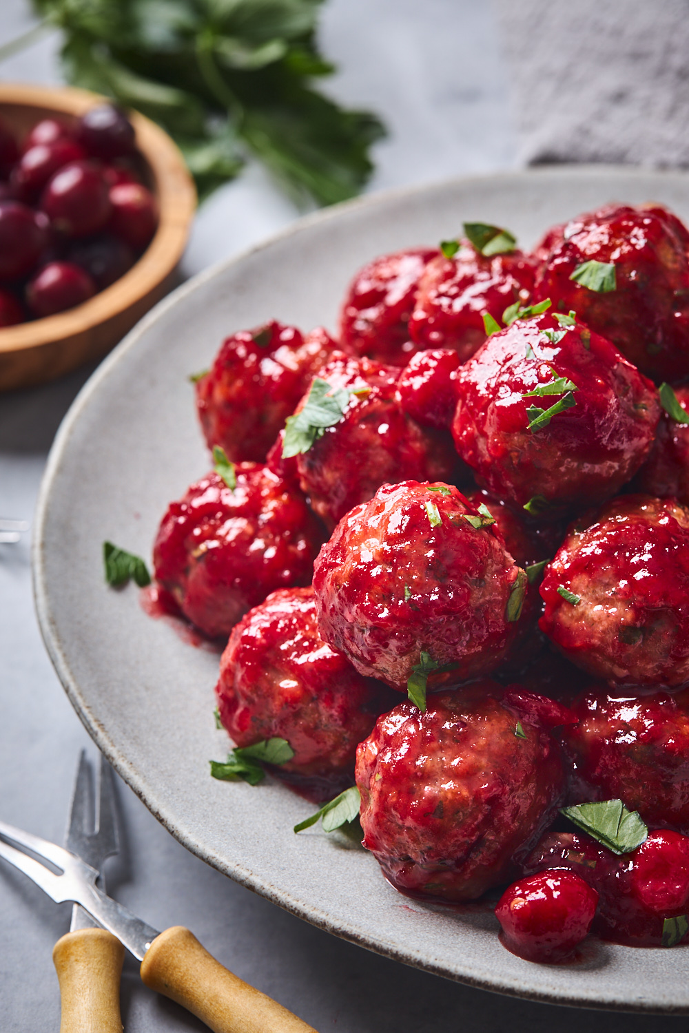 Homemade Cranberry Meatballs