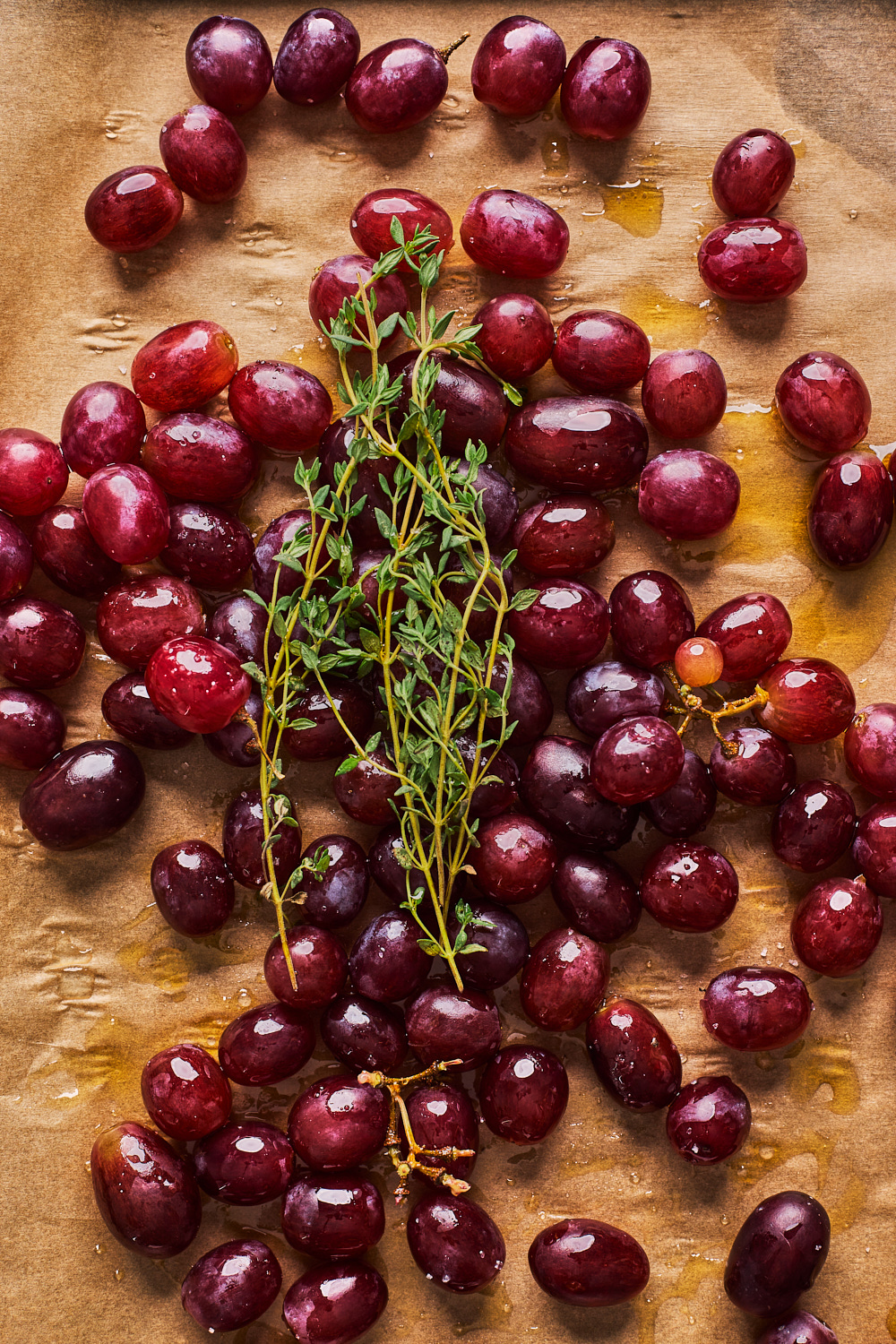 Whipped Goat Cheese With Roasted Balsamic Grapes