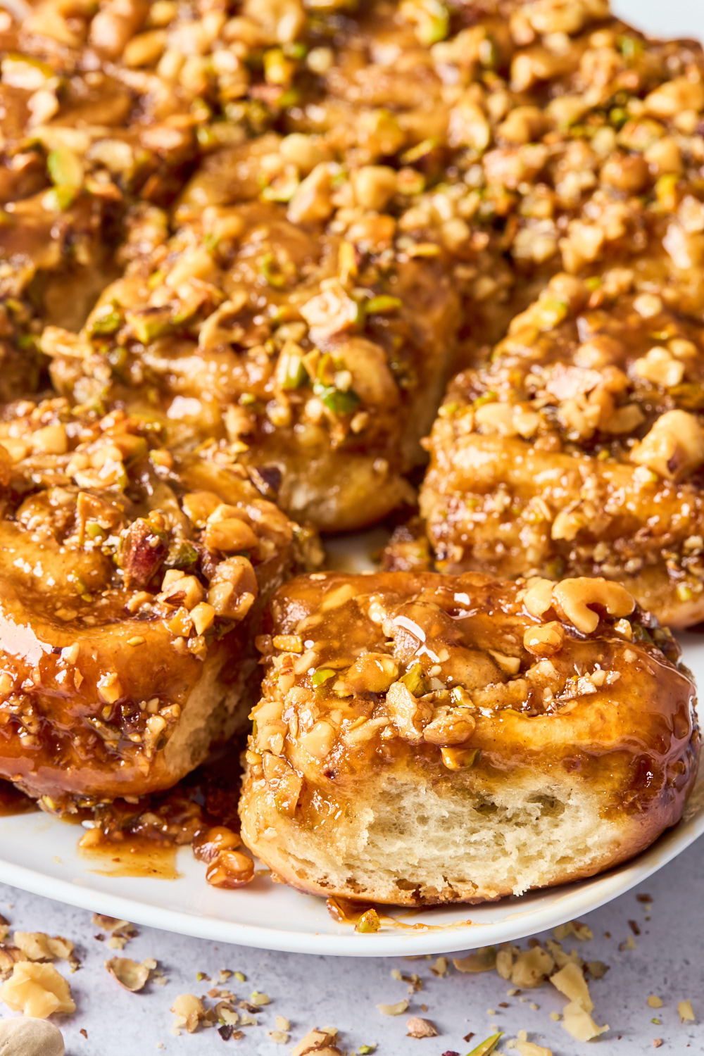 Baklava Sticky Buns