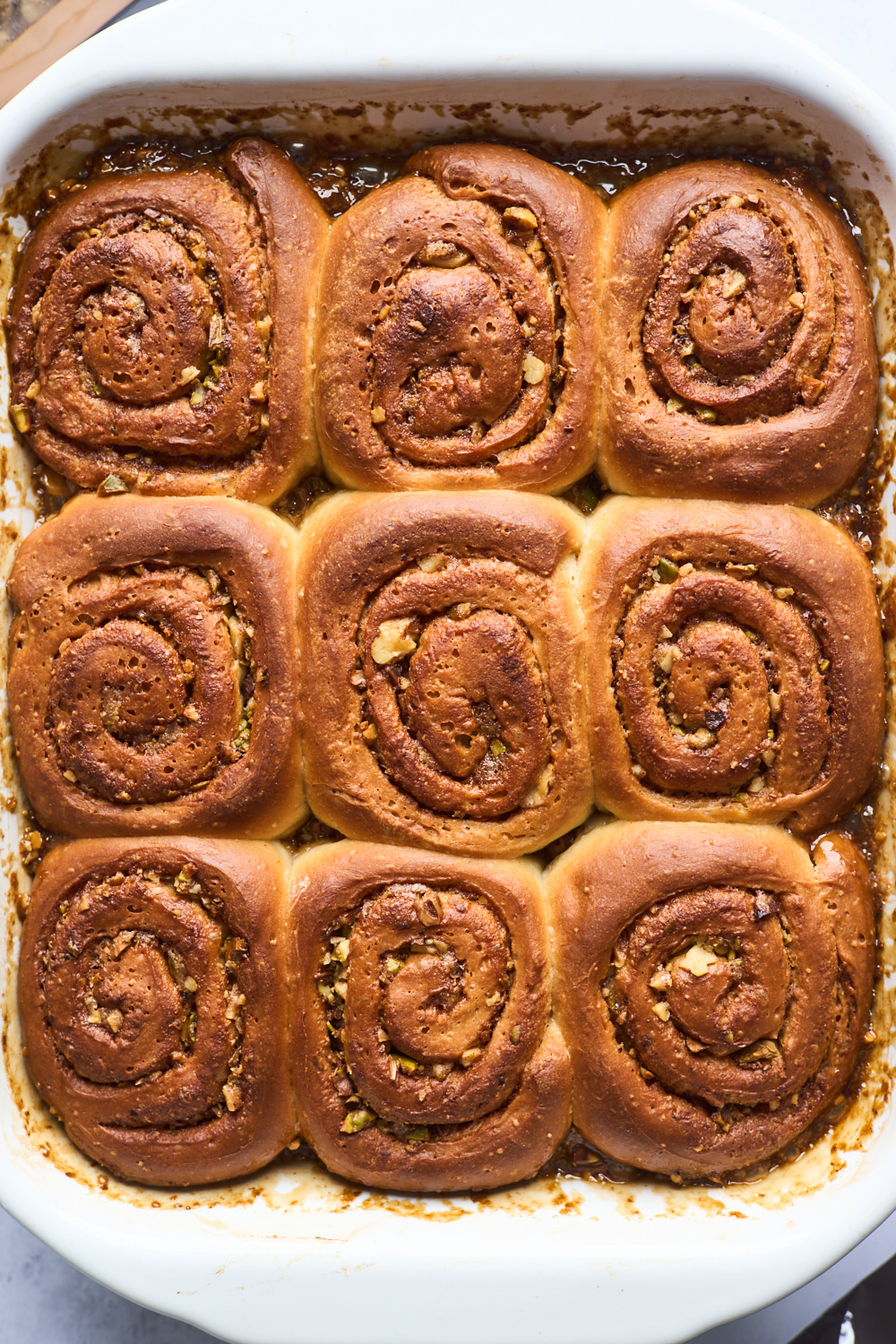 Baklava Sticky Buns