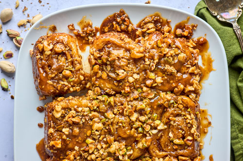 Baklava Sticky Buns