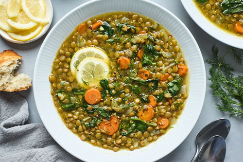 Lemony Lentil Soup