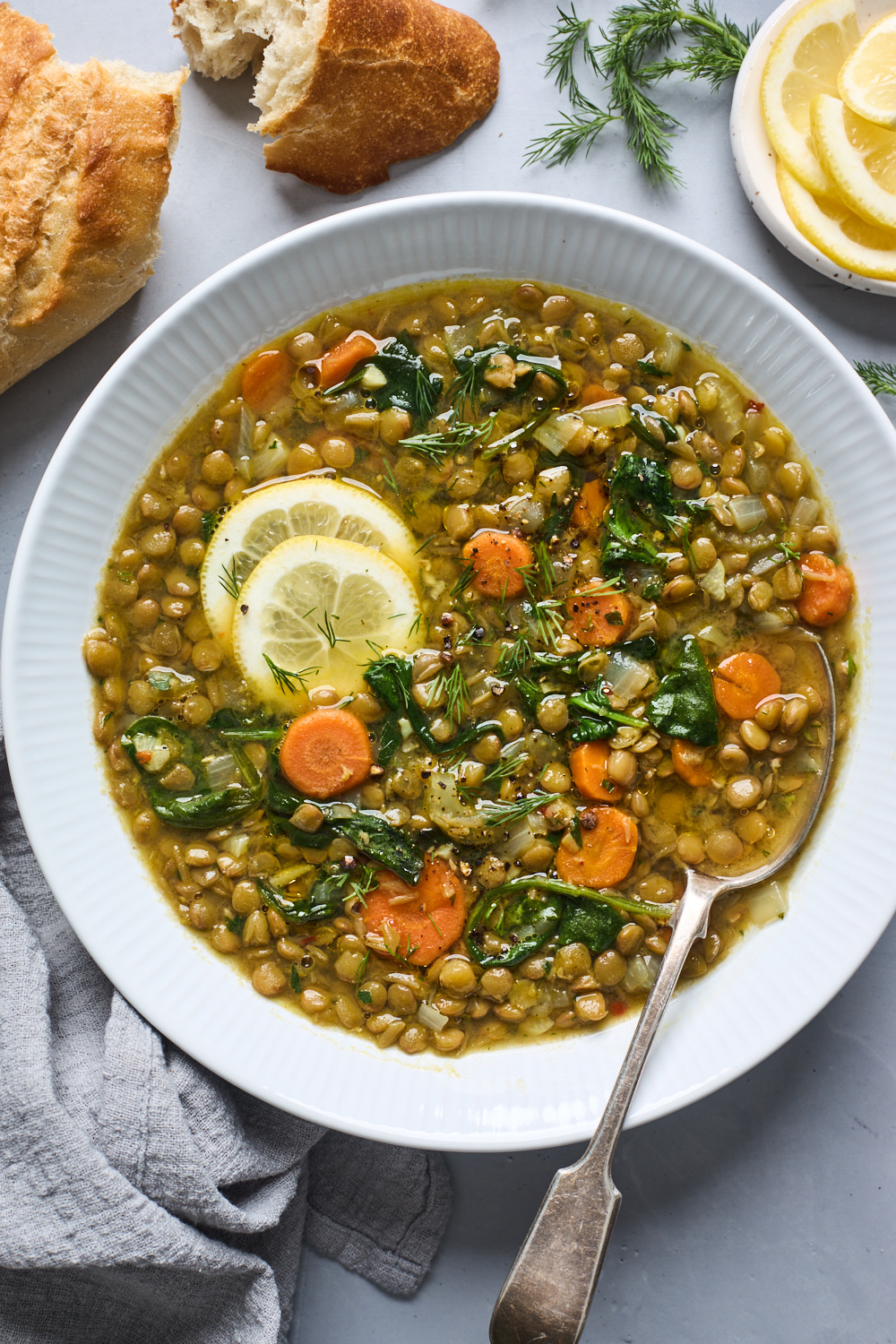 Lemony Lentil Soup