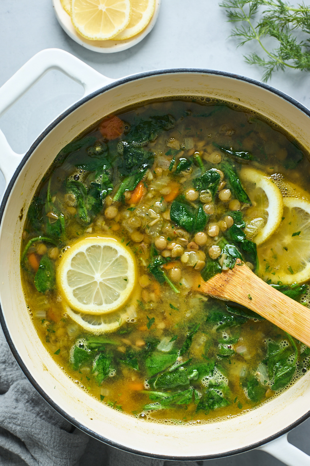 Lemony Lentil Soup