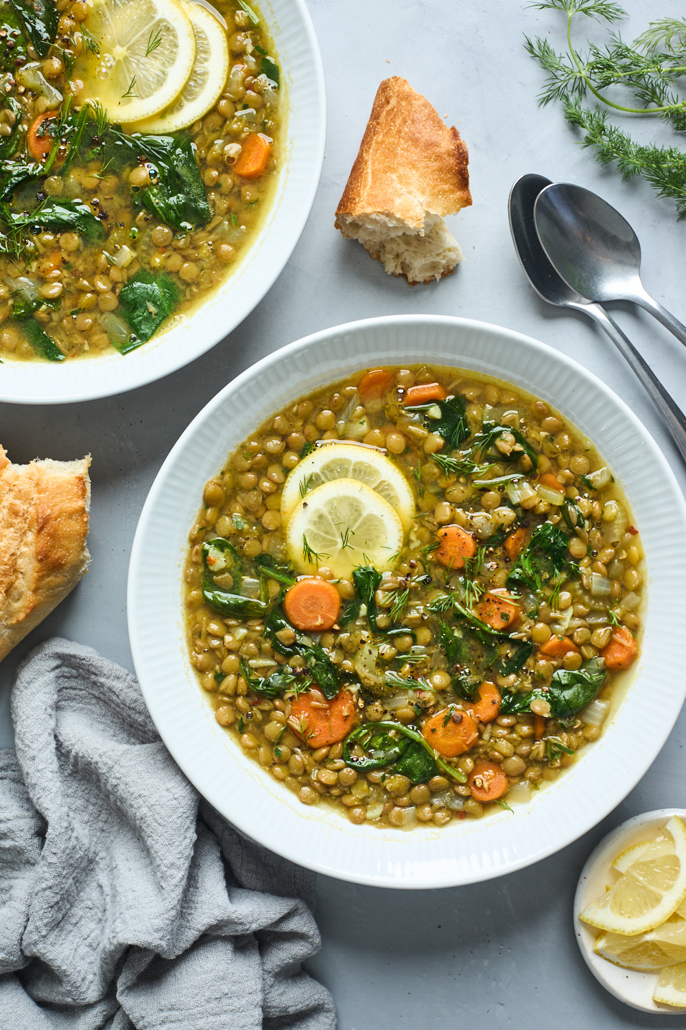 Lemony Lentil Soup