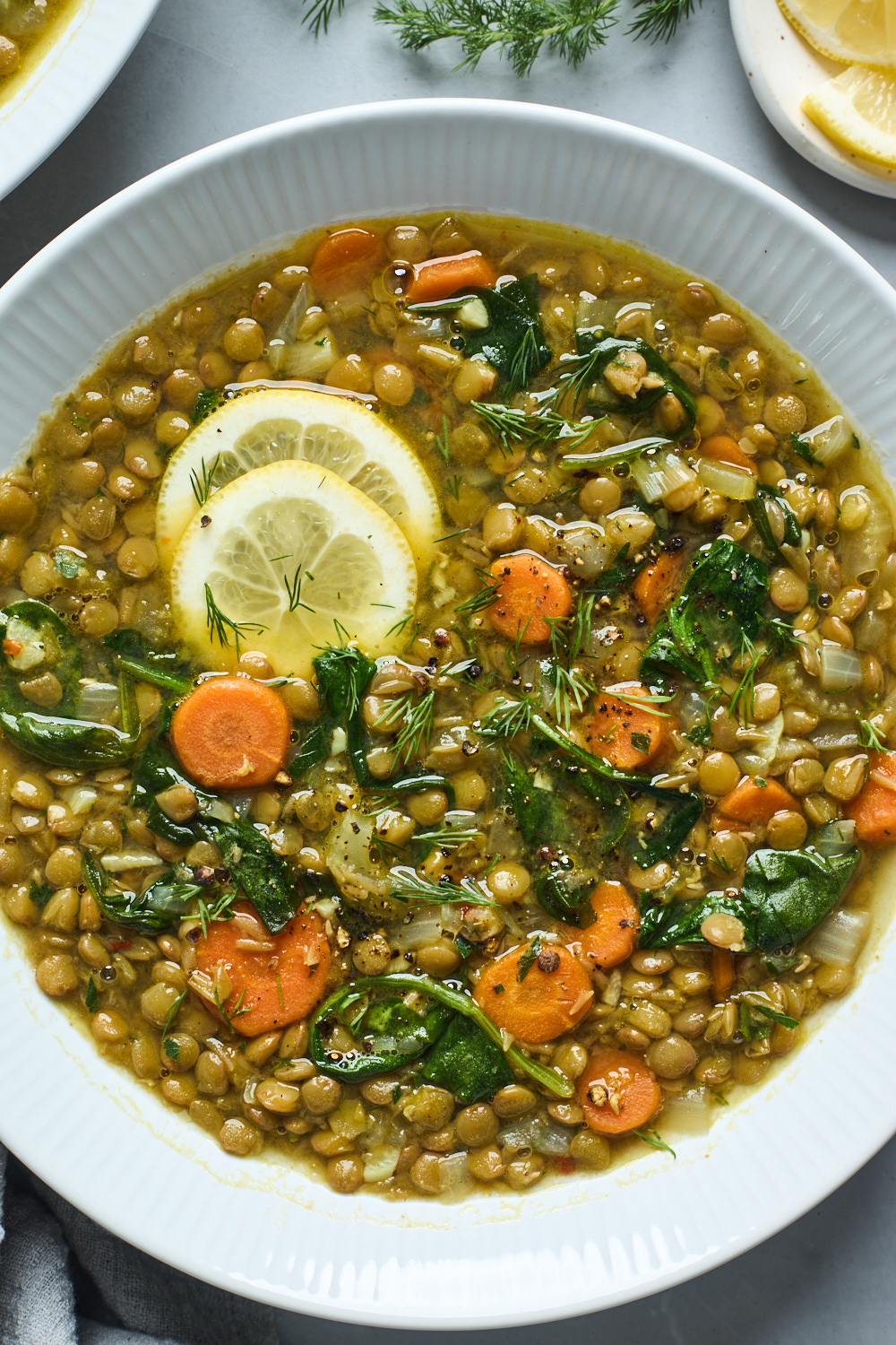 Lemony Lentil Soup