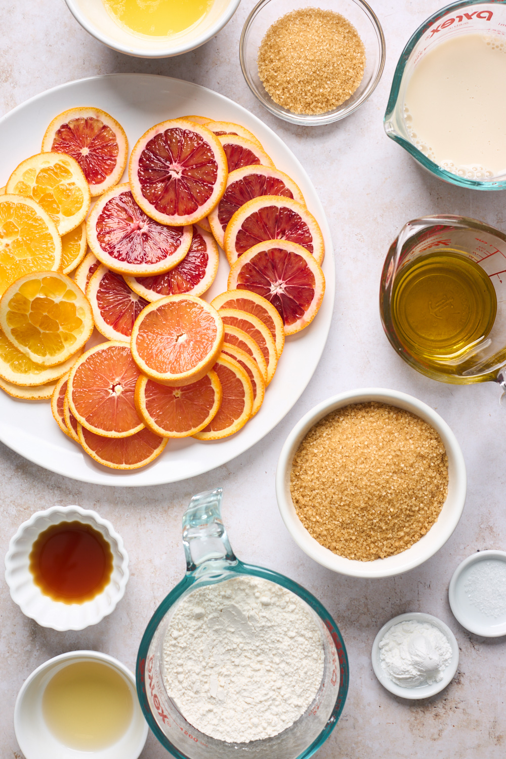 Upside Down Orange Cake