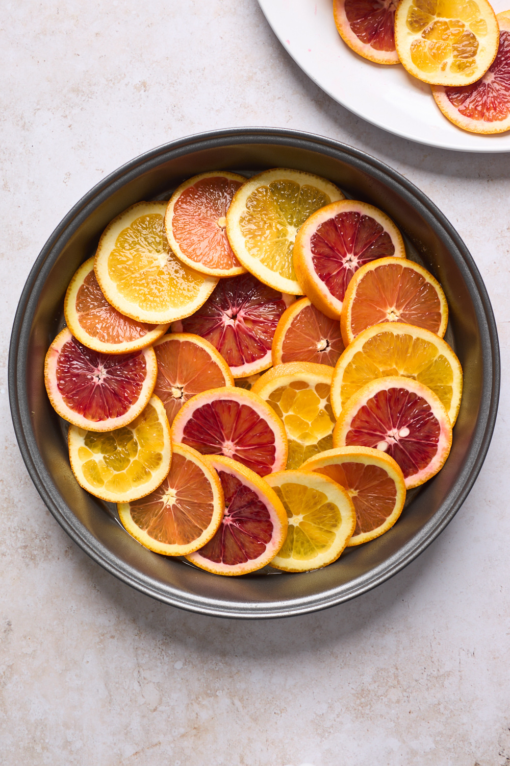 Upside Down Orange Cake