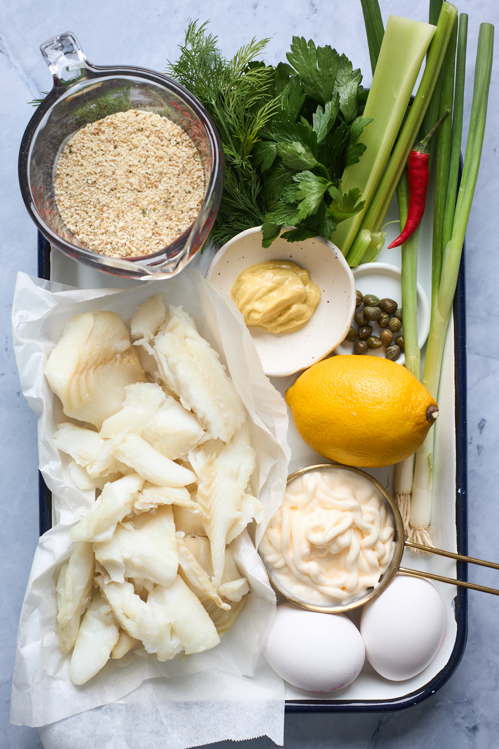 Easy Greek Fish Cakes