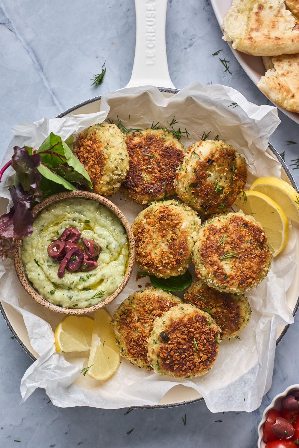 Easy Greek Fish Cakes