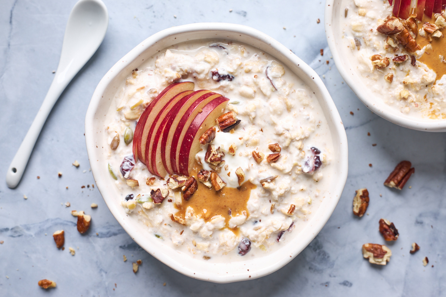 Bircher Muesli (Swiss Oatmeal) Overnight Oats