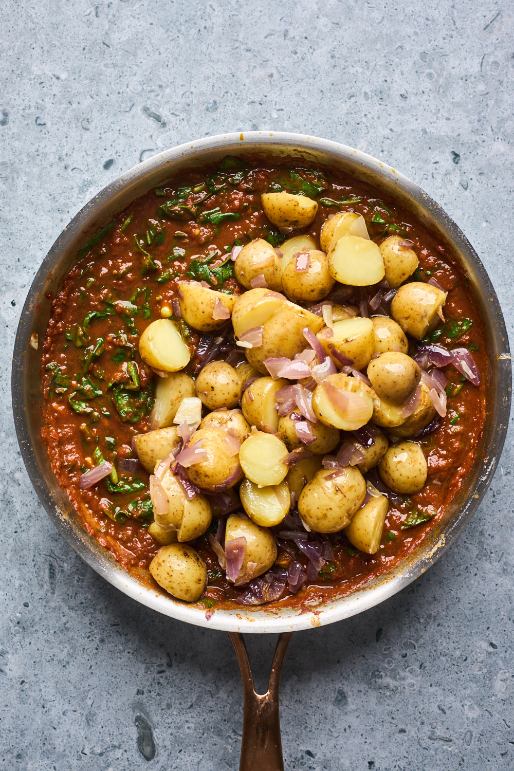 Easy Saag Aloo