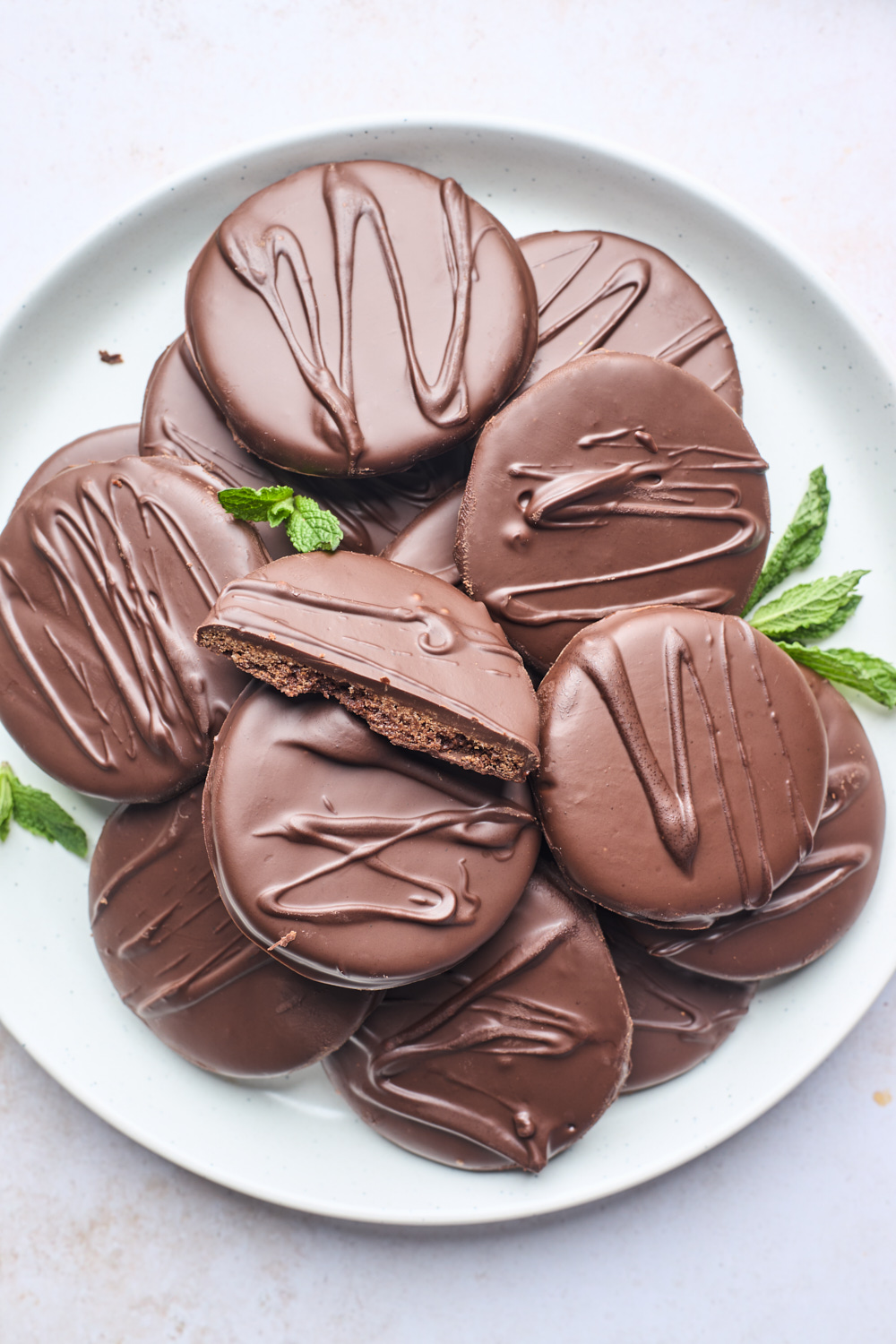 Homemade Thin Mints