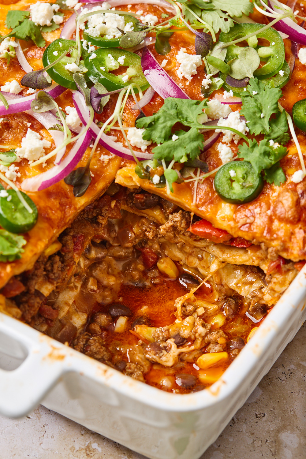 Mexican Lasagna