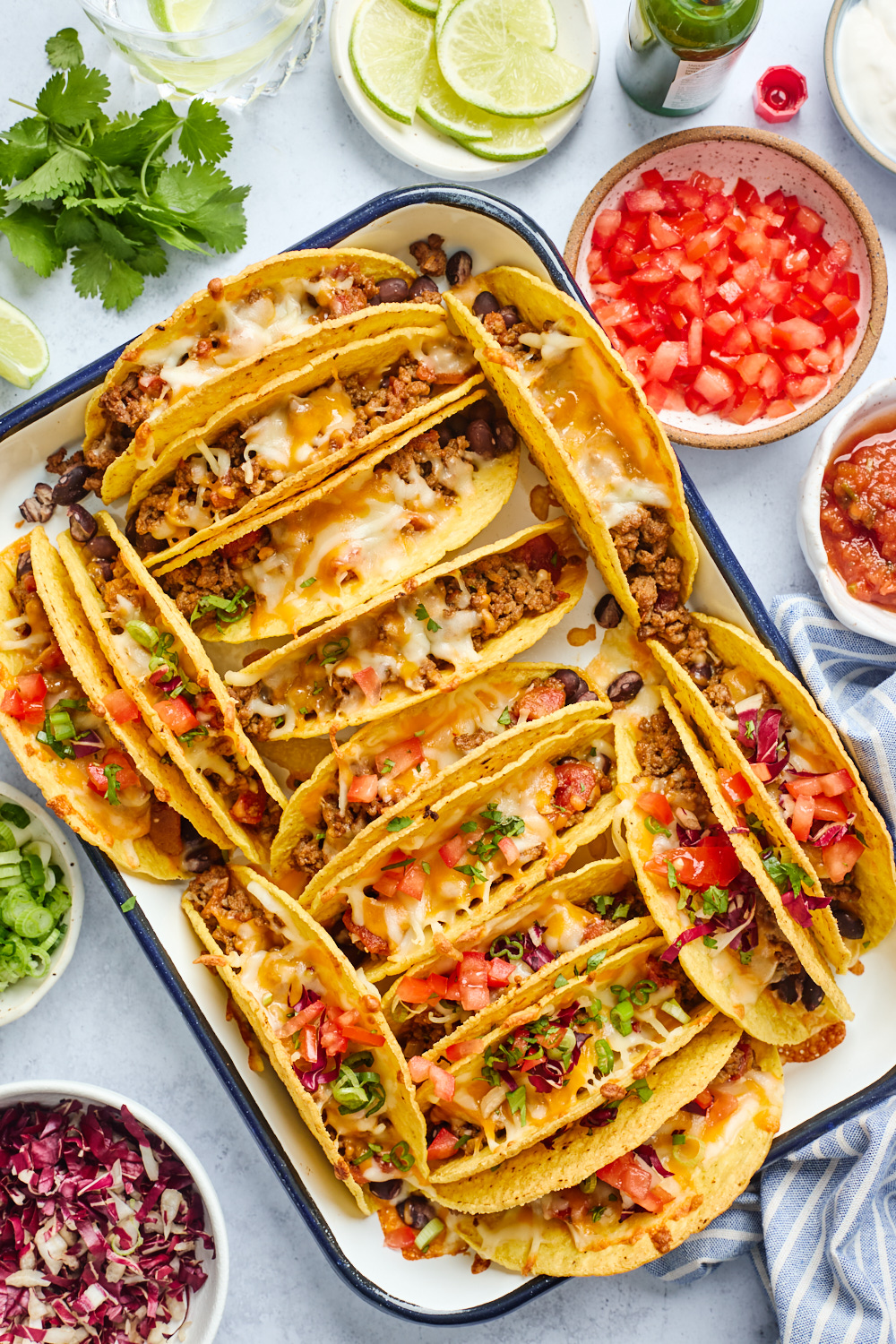 Cheesy Baked Tacos