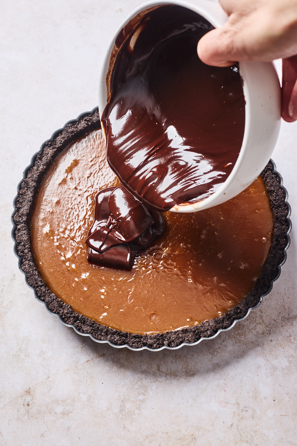 Chocolate Caramel Tart